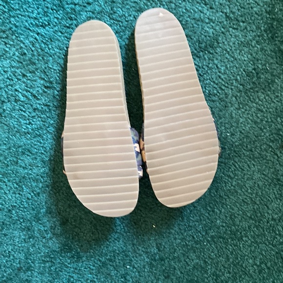 COCONUTS SLIDE ON SANDALS MATISSE SIZE 8 LEATHER UPPER & LINING, SOLES MAN MADE - Picture 3 of 5